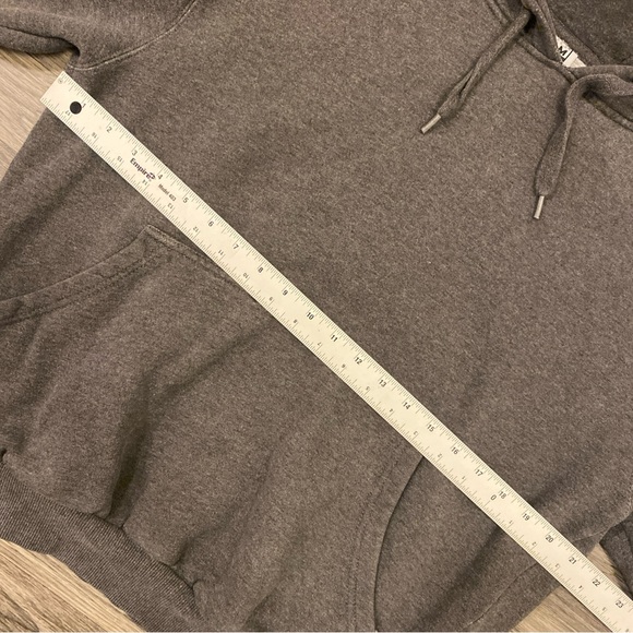Pro Team Hoodie Pullover Gray M Measurement Good Condition - Picture 2 of 5